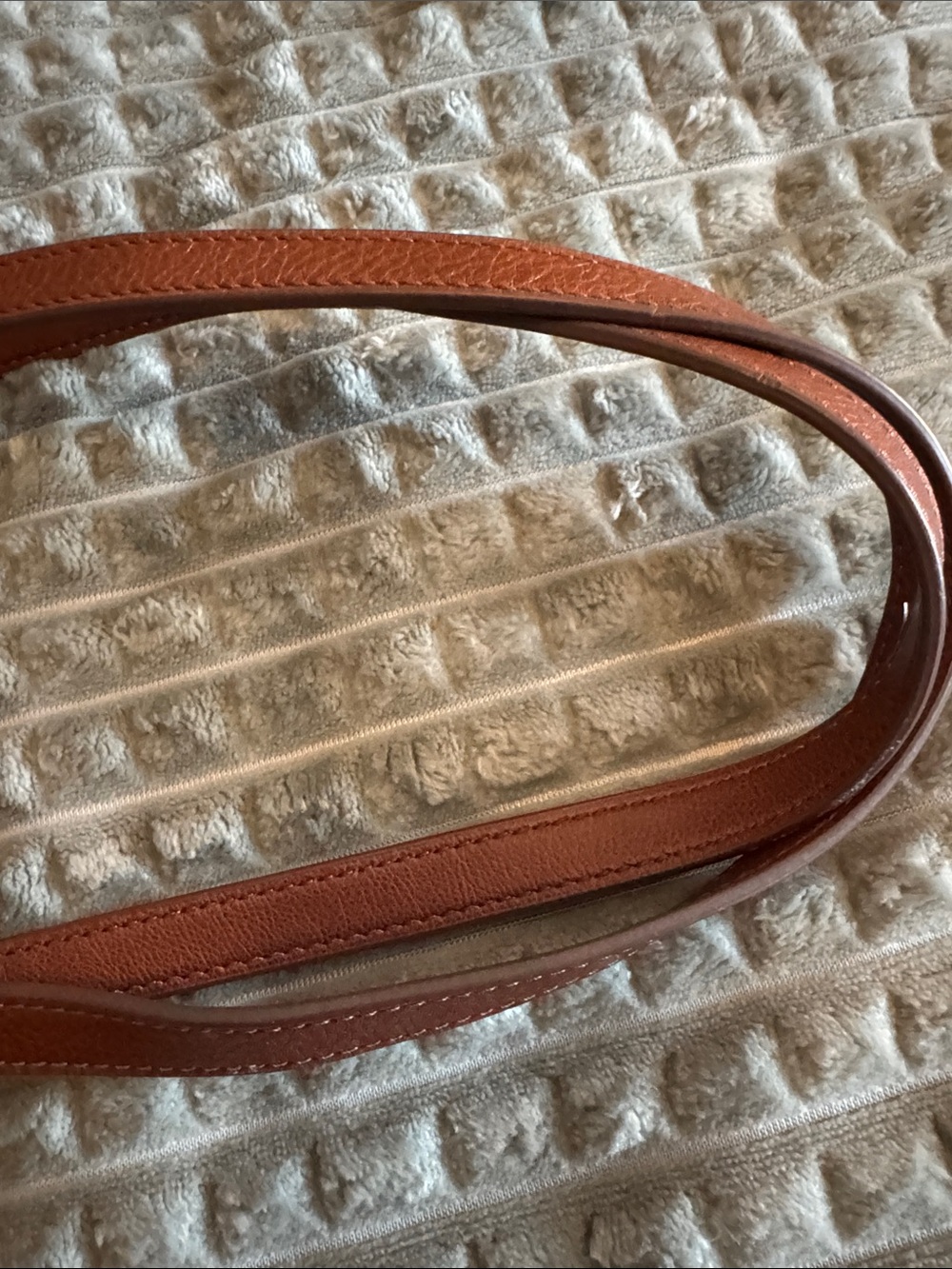Fossil Chestnut Brown Leather Tote - Picture 12 of 14